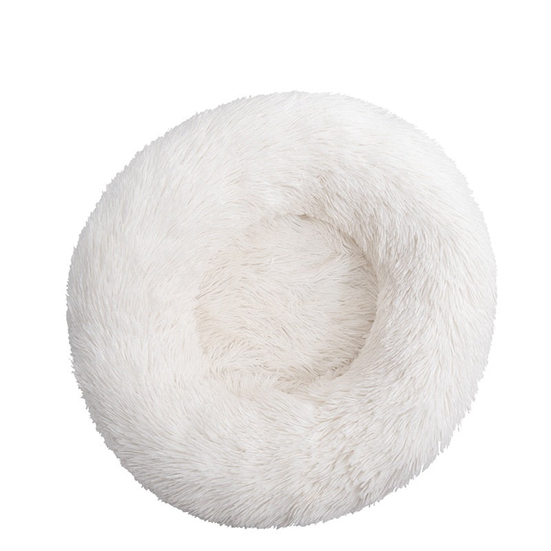 Round Cotton Pet Winter Warm Sleeping Bed